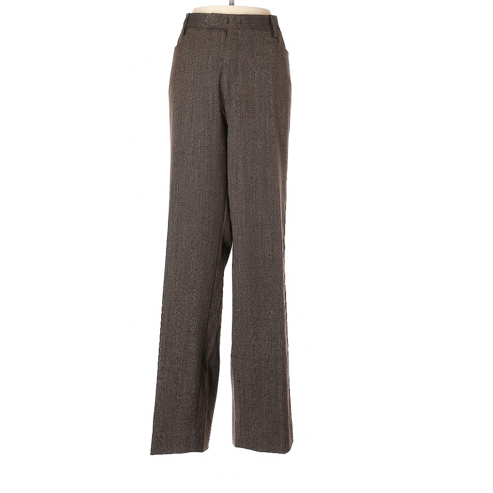 Reiss Designer Mens Preppy Timeless Classic Brown Straight Leg Fetch Dress Pants